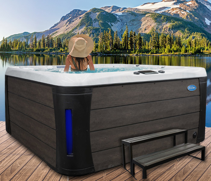 Calspas hot tub being used in a family setting - hot tubs spas for sale West Sacramento